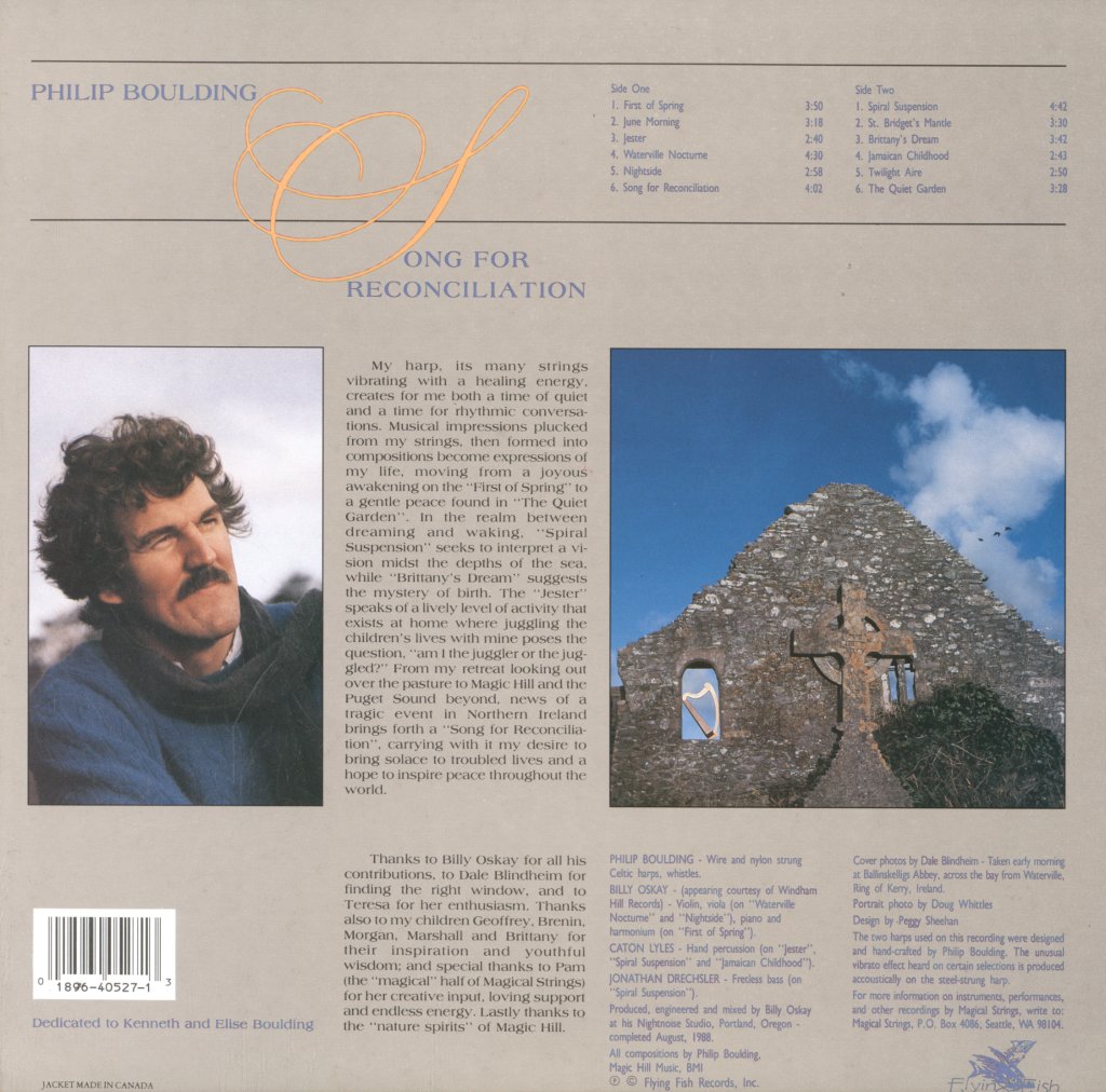 Philip Boulding - Harp - Lp