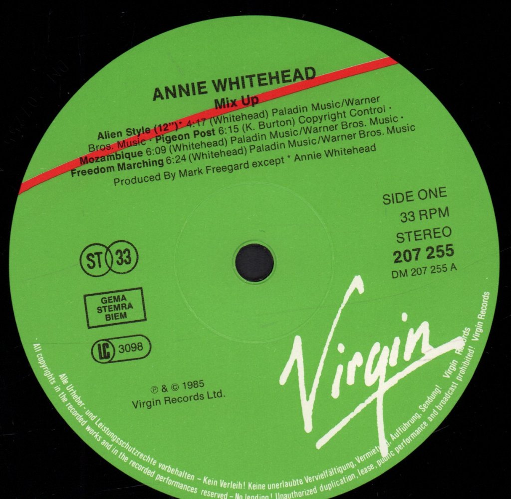 Annie Whitehead - Mix Up - Lp