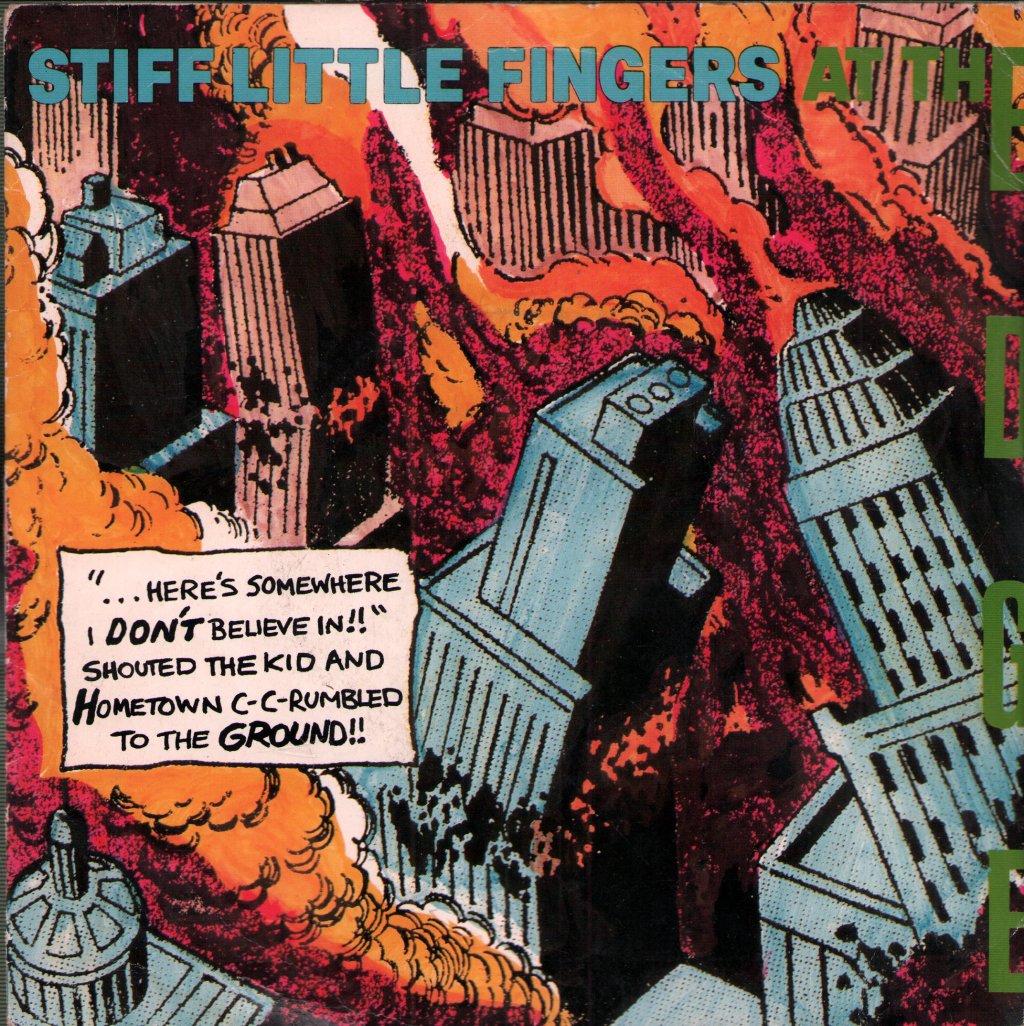 Stiff Little Fingers - At The Edge - 7 Inch