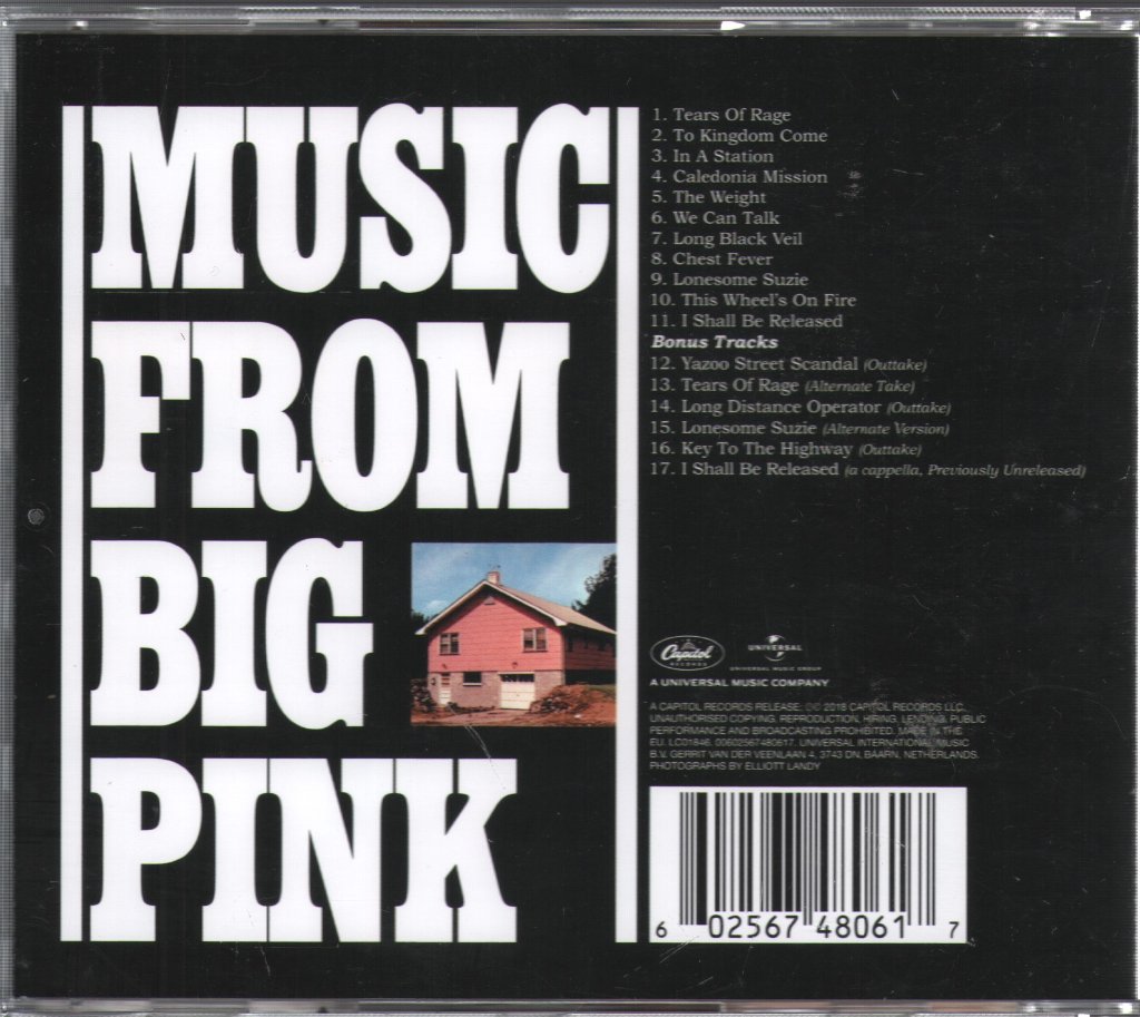 Band - Music From Big Pink - Cd