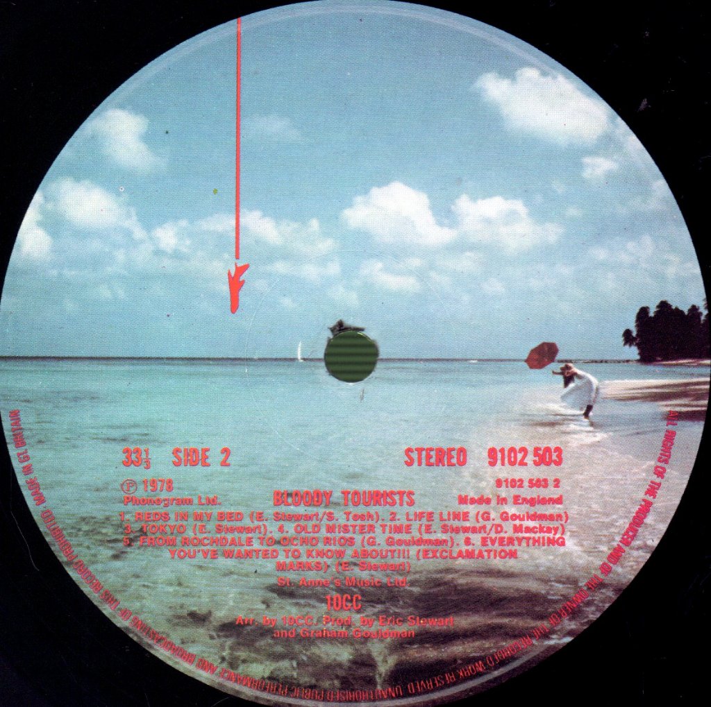 10cc - Bloody Tourists - Lp
