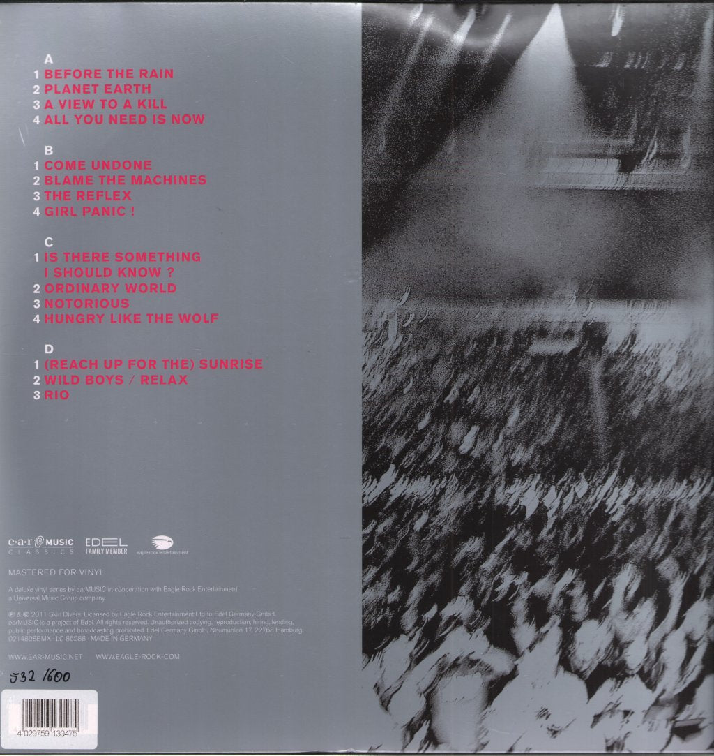 Duran Duran - A Diamond In The Mind Live 2011 (RSD2020 DROP 1) - Double Lp
