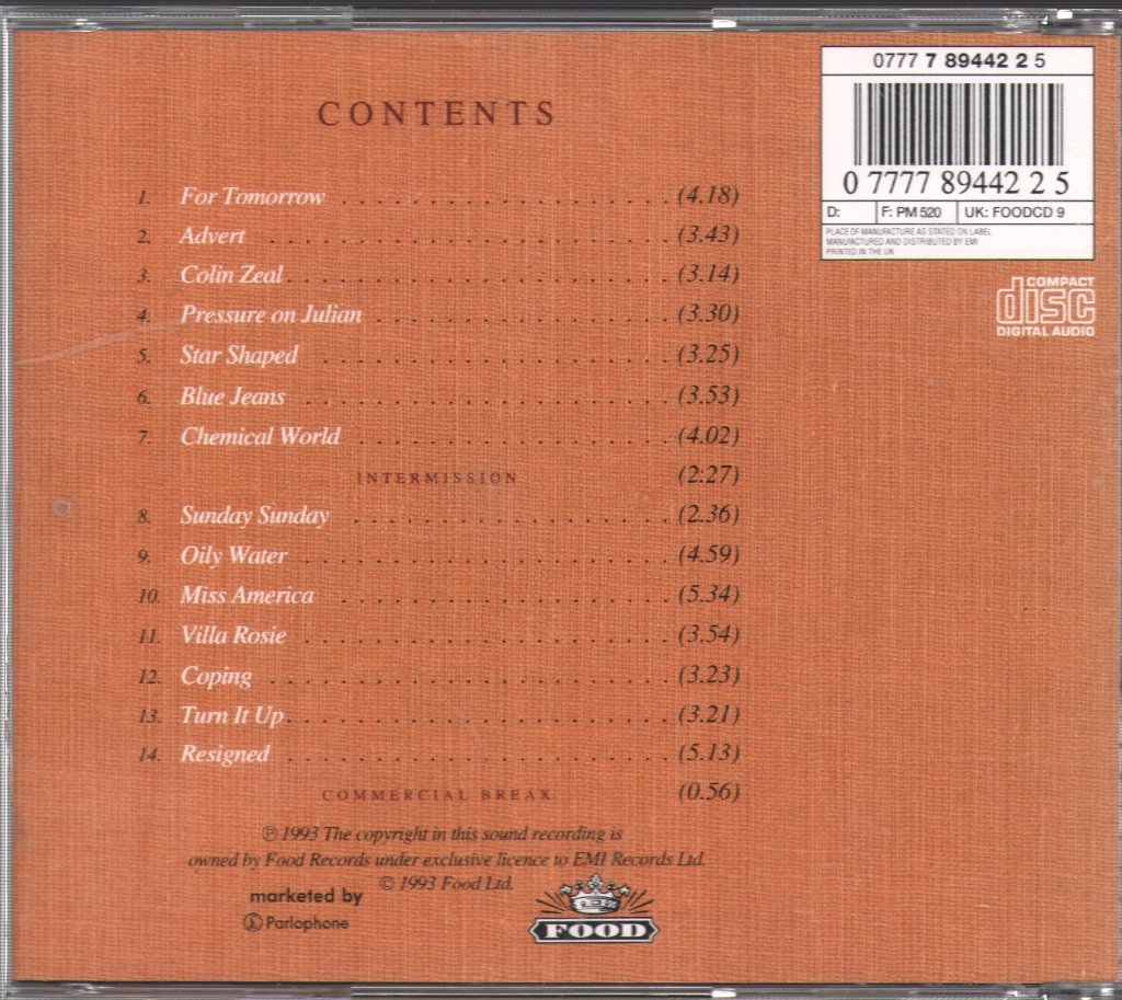 Blur - Modern Life Is Rubbish - Cd