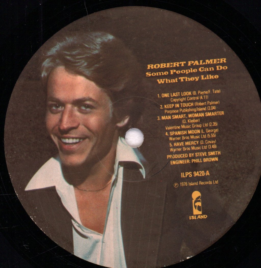 Robert Palmer - Some People Can Do What They Like - Lp