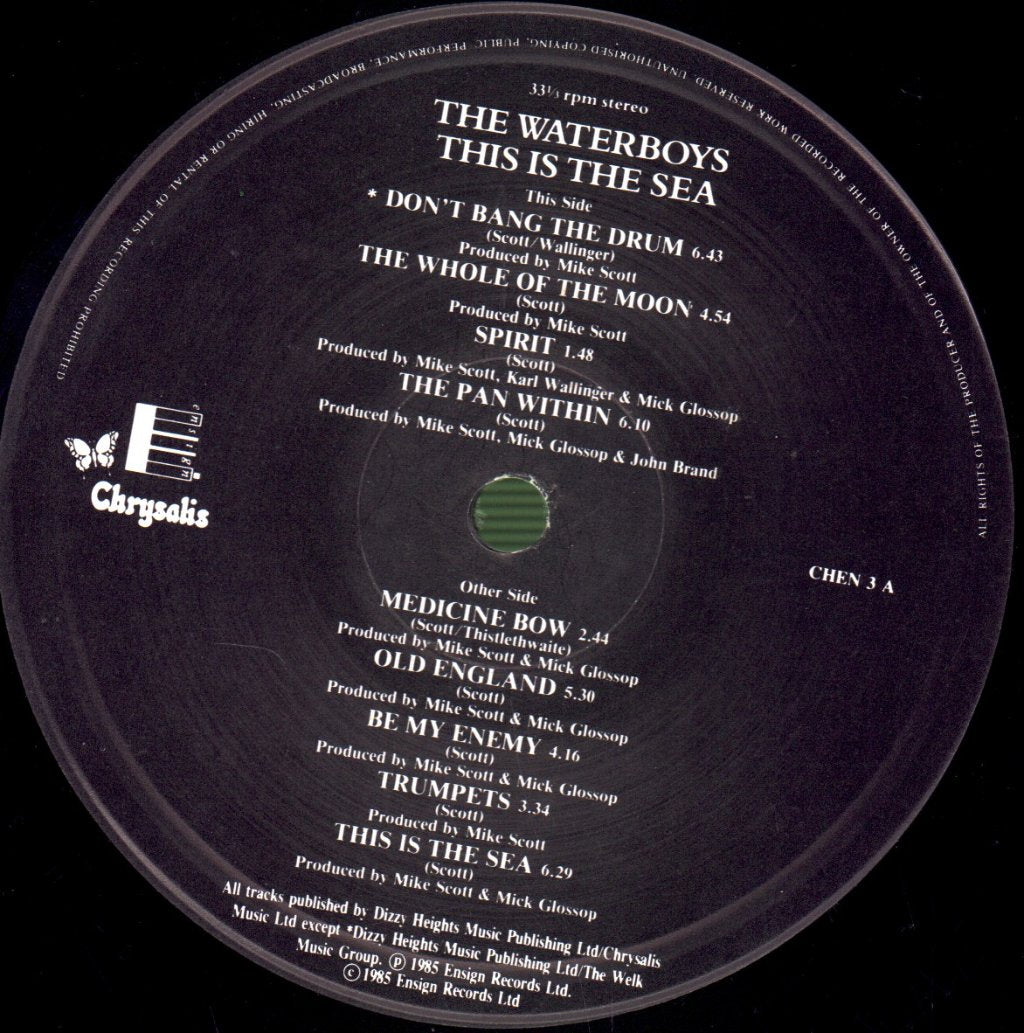 Waterboys - This Is The Sea - Lp