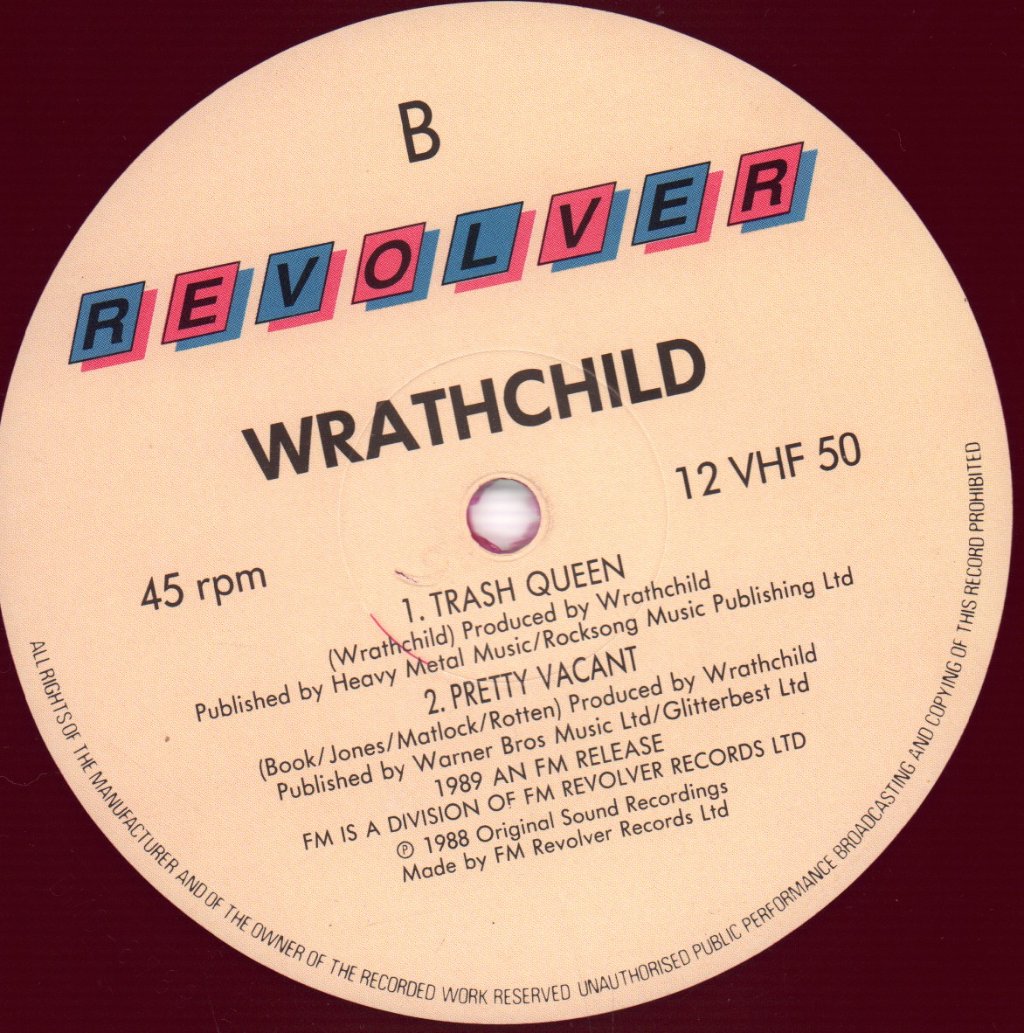 Wrathchild - Nukklear Rokket - 12 Inch