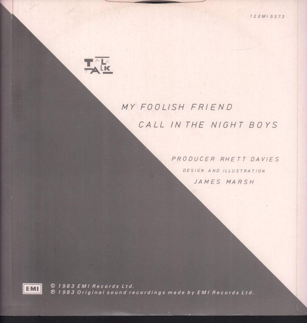 Talk Talk - My Foolish Friend - 12 Inch