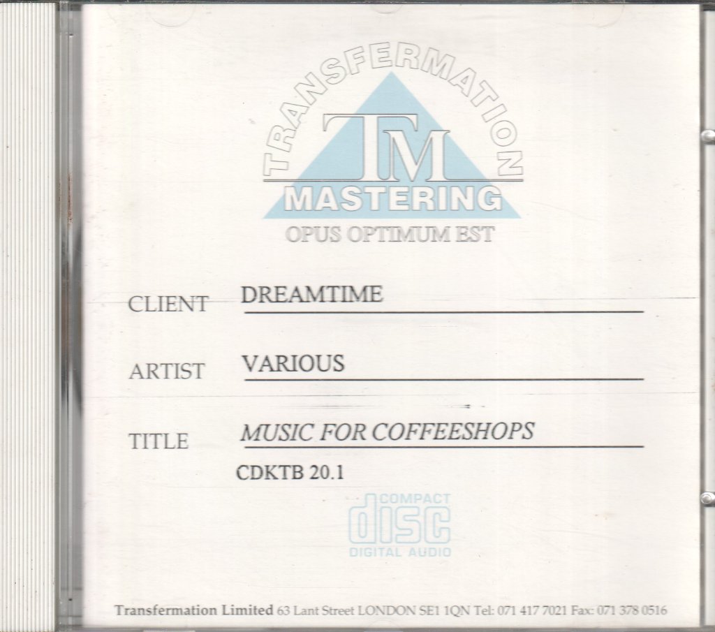 Various Artists - Music For Coffeeshops - Cd