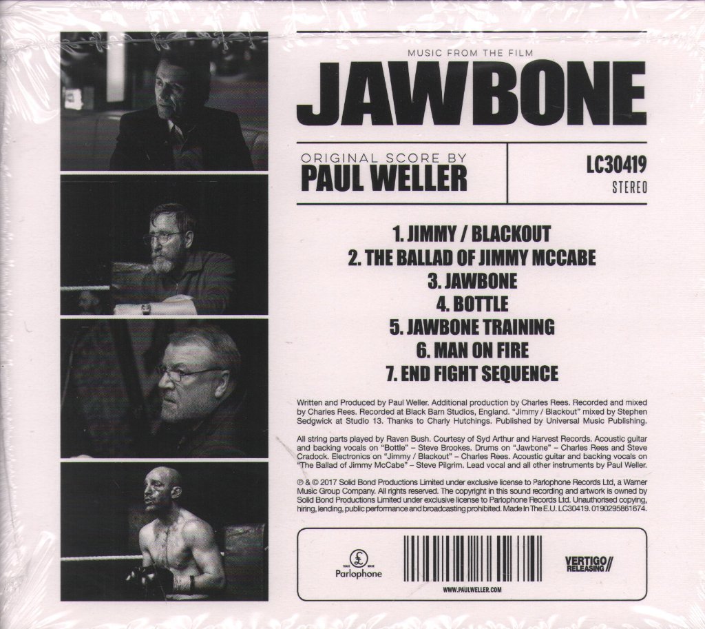 Paul Weller - Music From The Film Jawbone - Cd