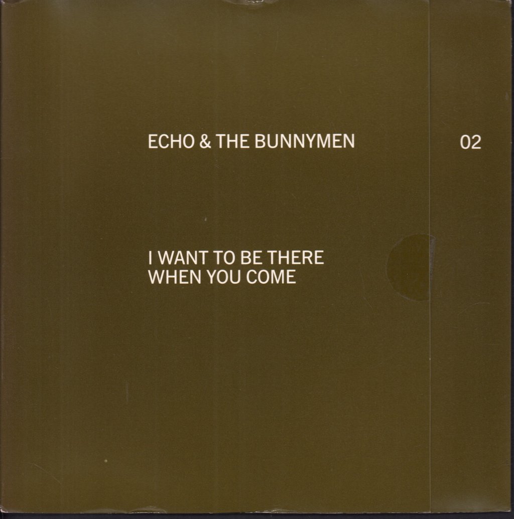 Echo And The Bunnymen - I Want To Be There When You Come - 7 Inch