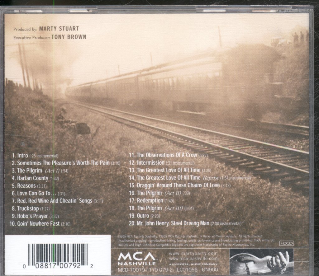 Marty Stuart - Pilgrim - Cd
