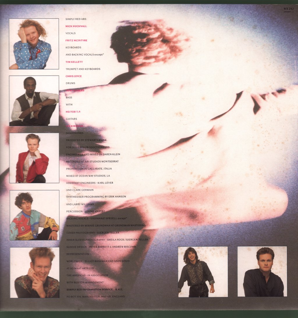 Simply Red - A New Flame - Lp