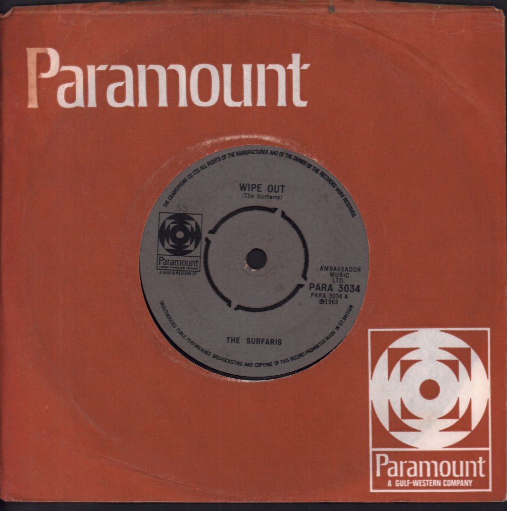Surfaris - Wipe Out - 7 Inch