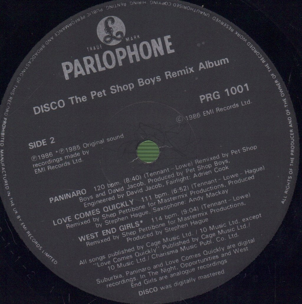 Pet Shop Boys - Disco - Lp