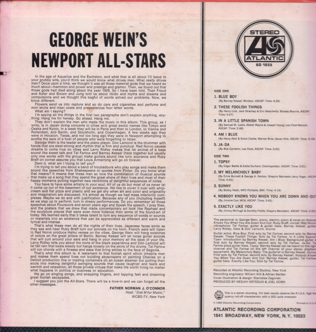 George Wein's Newport All-Stars - George Wein's Newport All-Stars - Lp