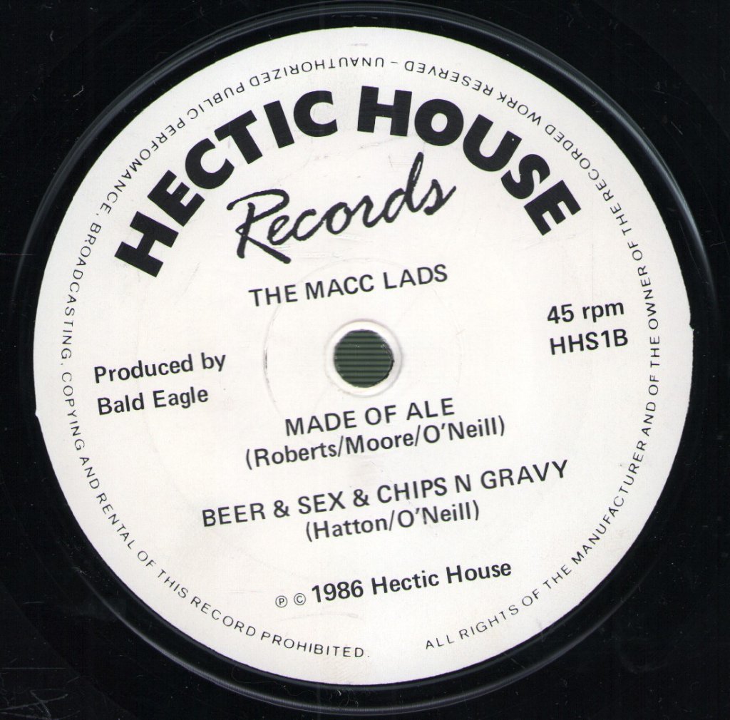 Macc Lads - Eh Up! Macc Lads - 7 Inch