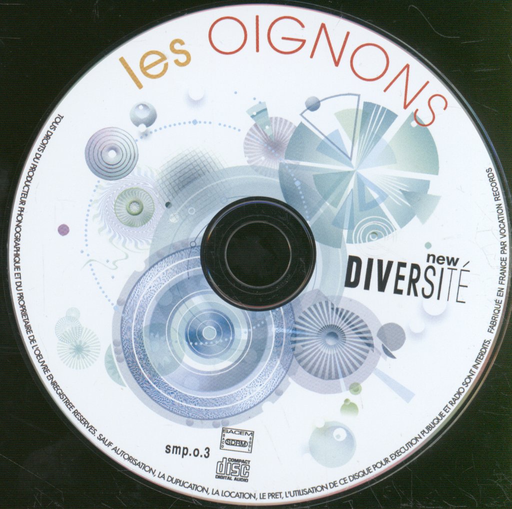 Les Oignons - New Diversité - Cd