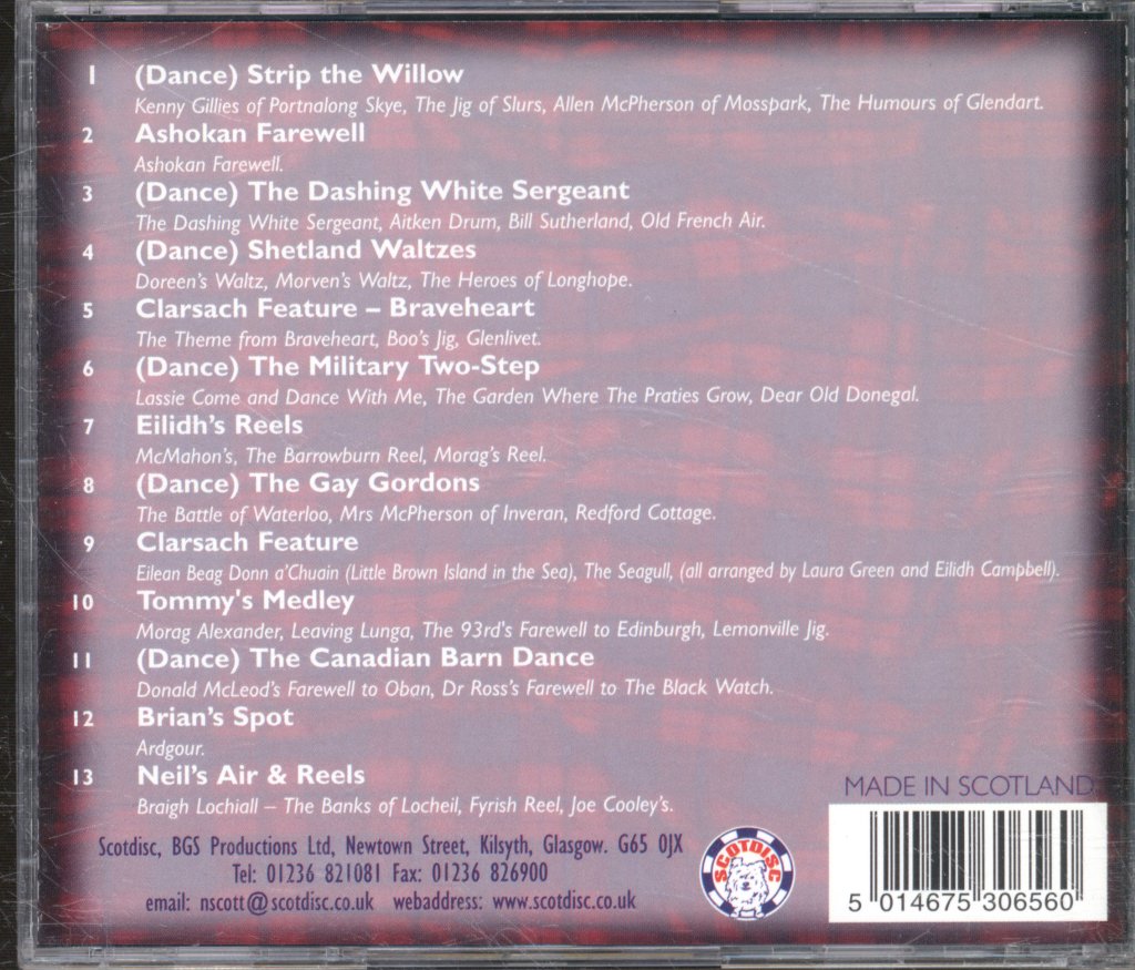 Kinlochard Ceilidh Band - Strip The Willow - Cd