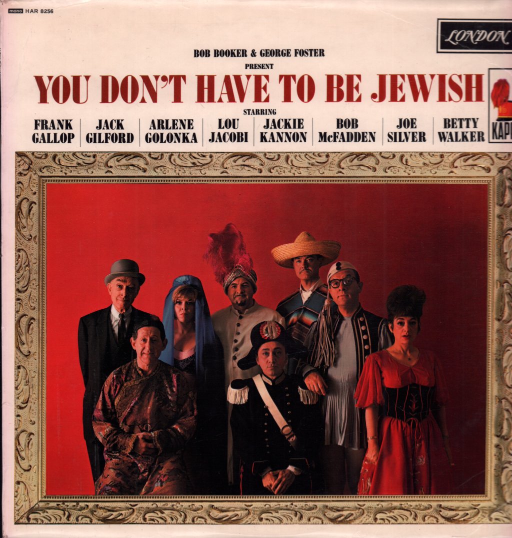 Various Artists - You Don't Have To Be Jewish - Lp