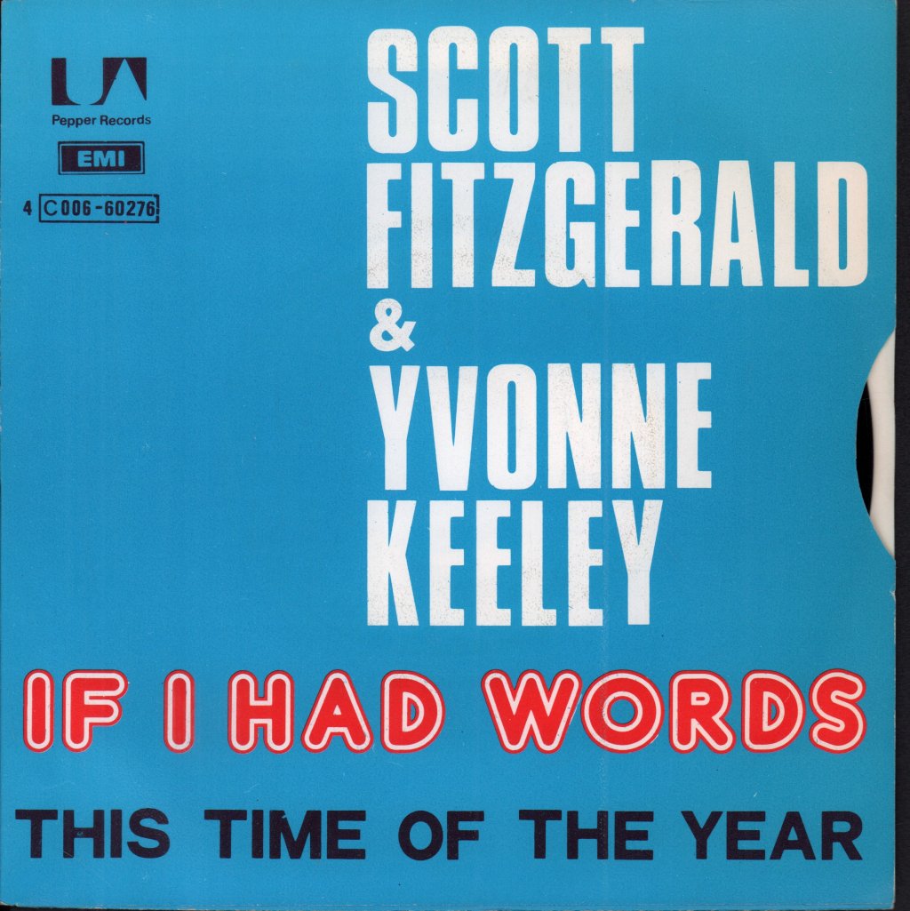Scott Fitzgerald And Yvonne Keeley - If I Had Words - 7 Inch