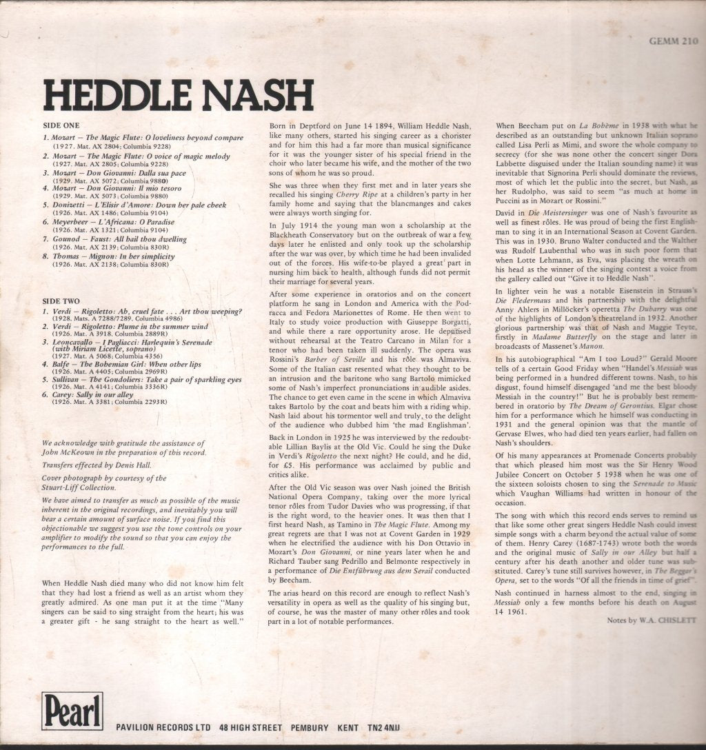 Heddle Nash - Heddle Nash - Lp