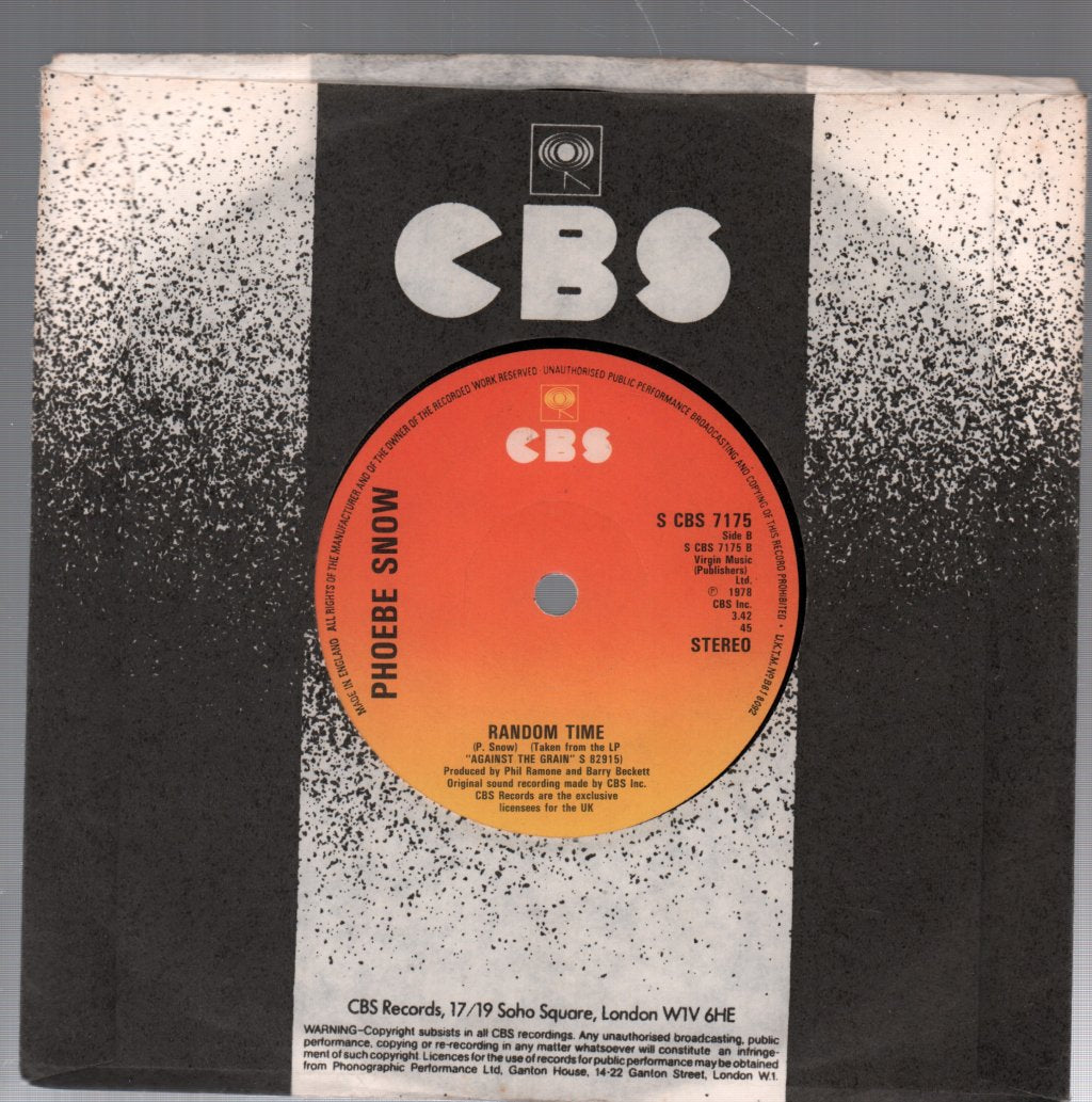 Phoebe Snow - In My Life - 7 Inch