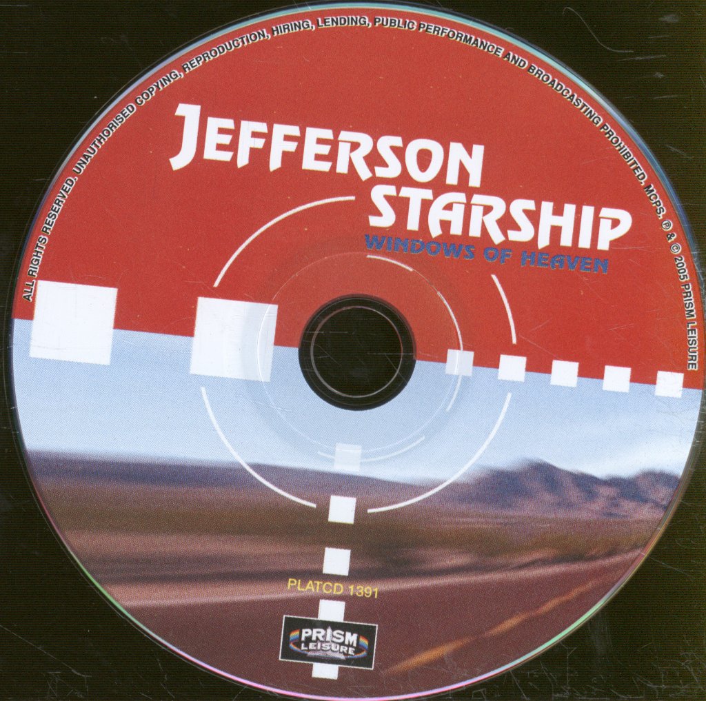 Jefferson Starship - Windows Of Heaven - Cd