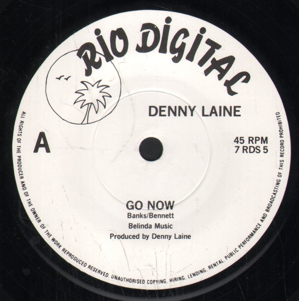 Denny Laine - Go Now - 7 Inch