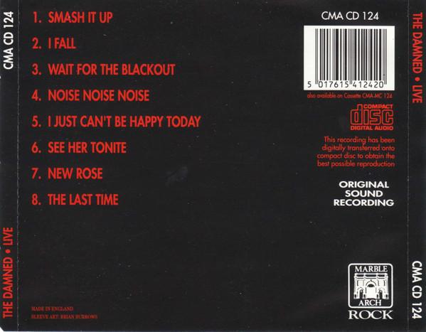 Damned - Live - Cd