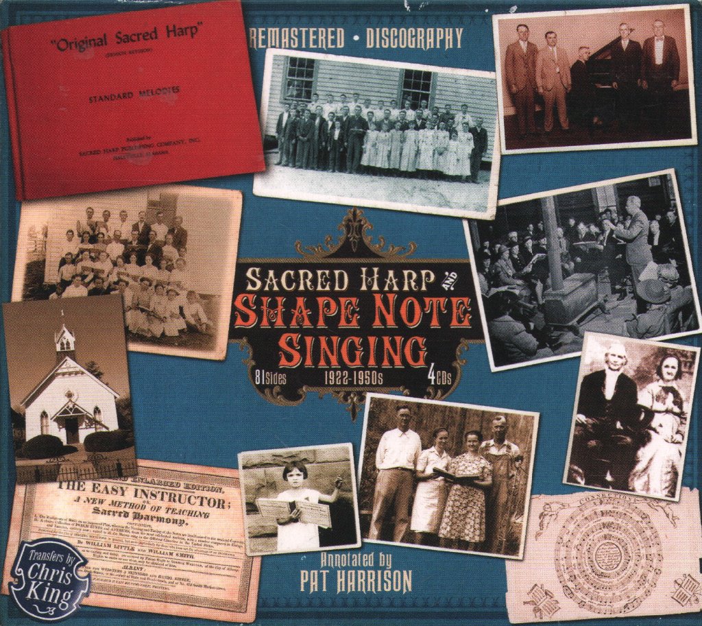 Various Artists - Sacred Harp And Shape Note Singing (1922-1950s) - Cd Set