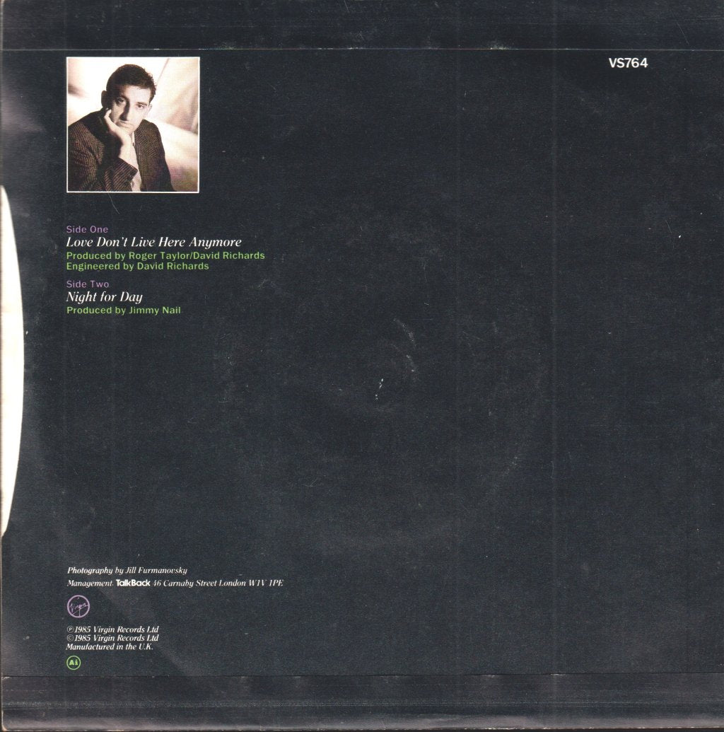Jimmy Nail - Love Don't Live Here Anymore - 7 Inch