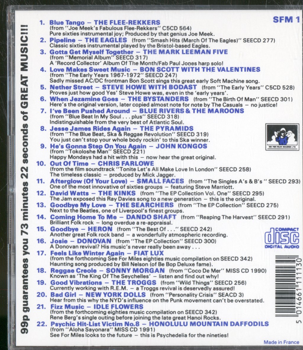 Various Artists - 99p Guarantees You 73 Minutes 22 Seconds Of Great Music!!! - Cd