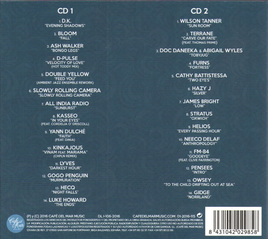 Various Artists - Café Del Mar - Volumen Veintidós - Double Cd