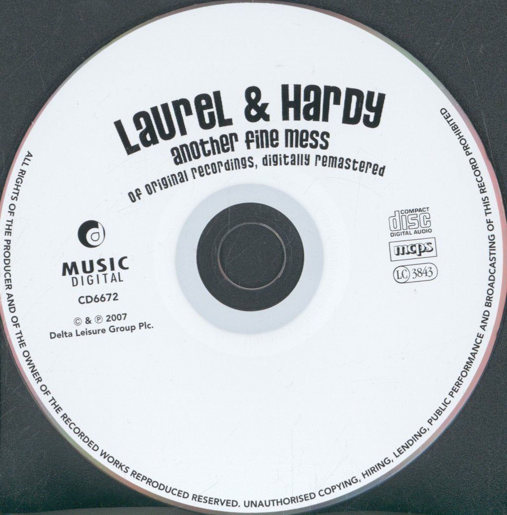 Laurel & Hardy - Another Fine Mess - Cd