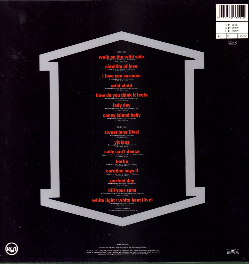 Lou Reed - Retro (Best Of) - Lp