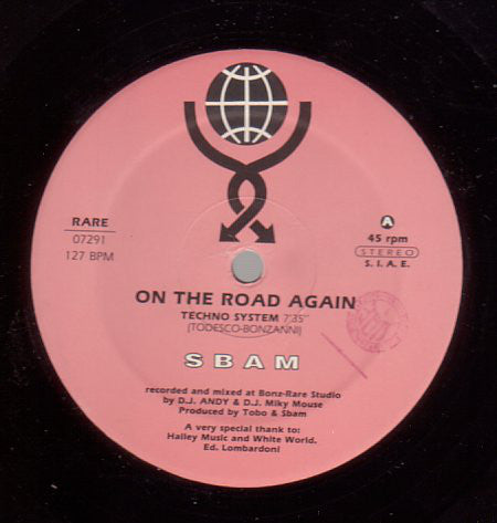 S-Bam - On The Road Again - 12 Inch