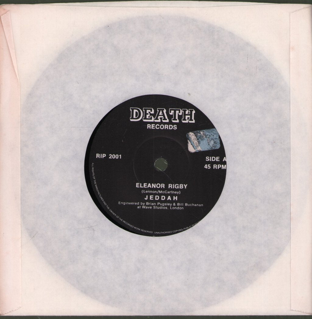 Jeddah - Eleanor Rigby / Ghosts - 7 Inch