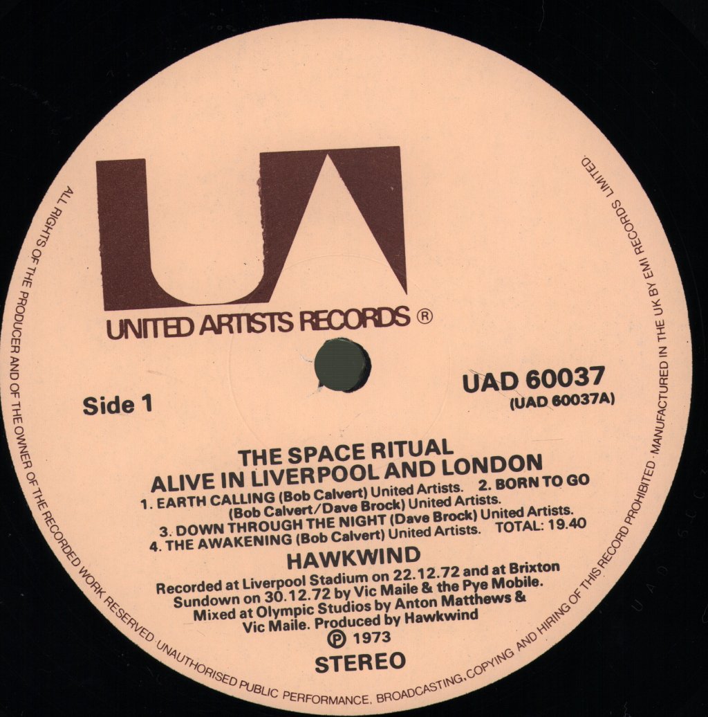 Hawkwind - Space Ritual - Double Lp