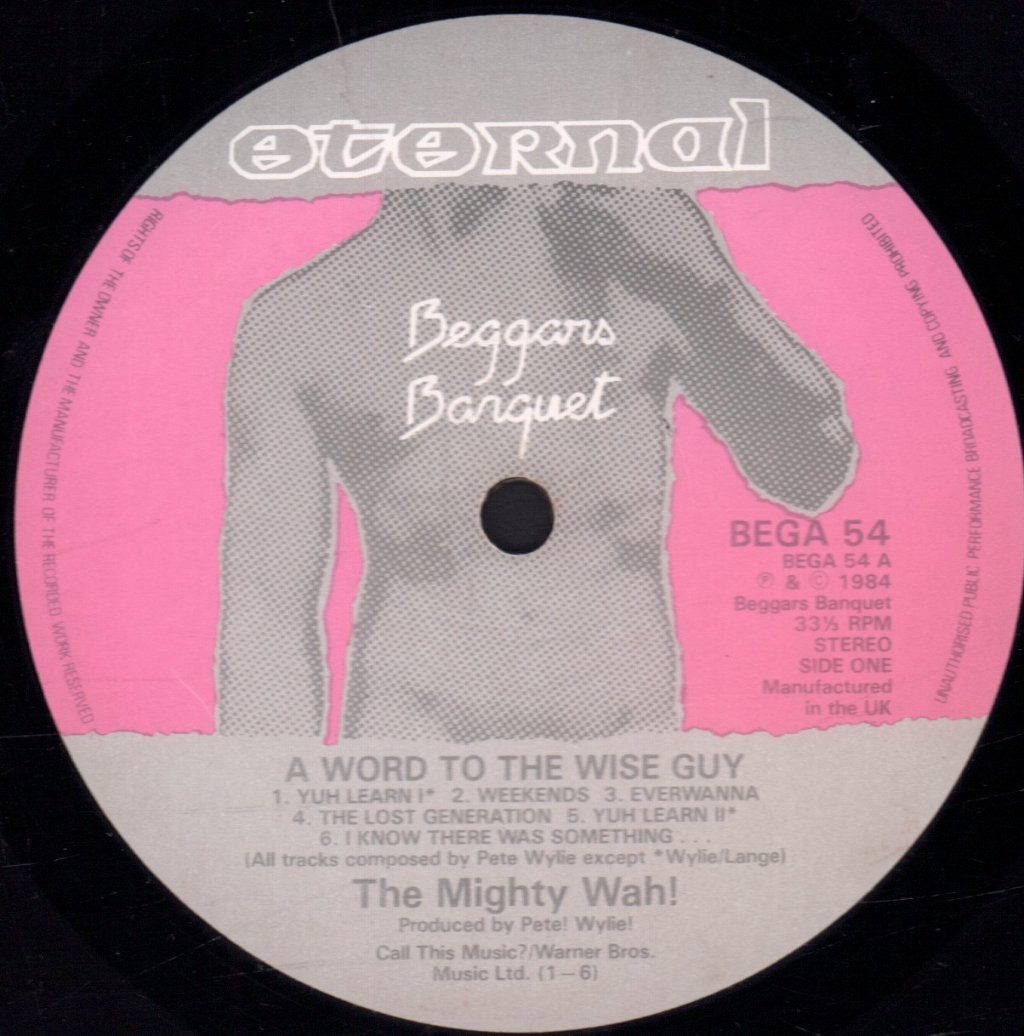Mighty Wah - A Word To The Wise Guy - Double Lp