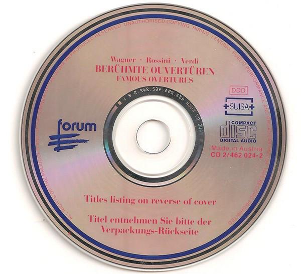 Giuseppe Verdi - Berühmte Ouvertüren - Famous Overtures - Double Cd