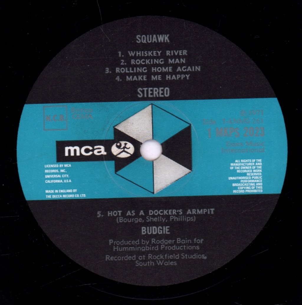 Budgie - Squawk - Lp