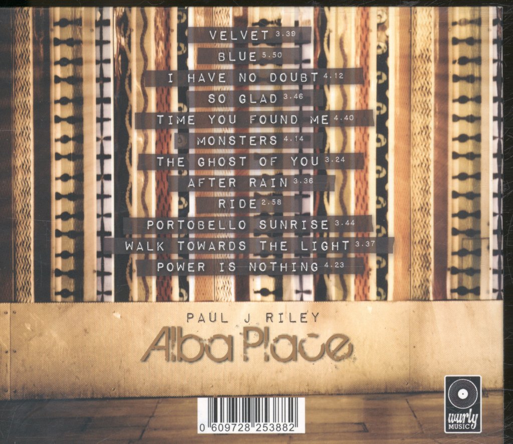 Paul J Riley - Alba Place - Cd
