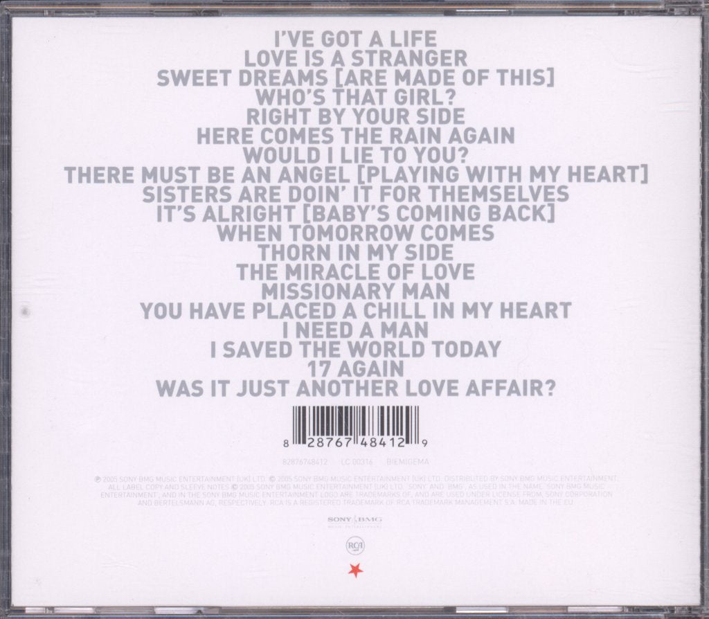 Eurythmics - Ultimate Collection - Cd