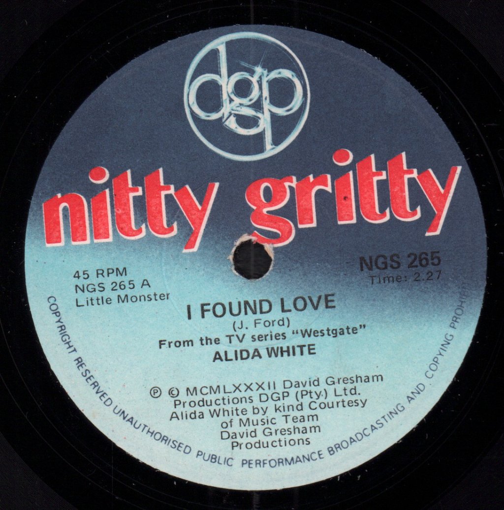 Alida White - I Found Love - 7 Inch