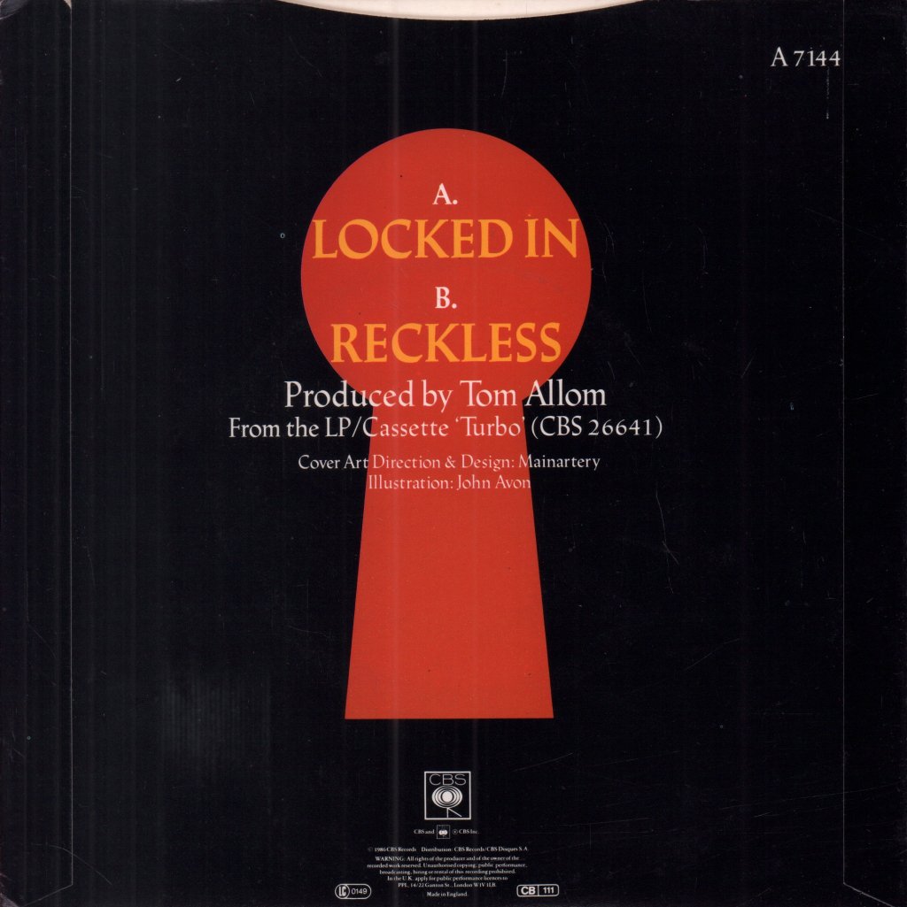 Judas Priest - Locked In - 7 Inch