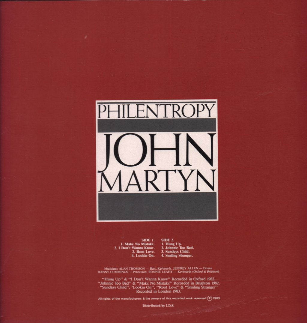 John Martyn - Philentropy - Lp