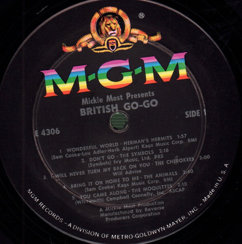 Various Artists - Mickie Most Presents British Go-Go - Lp