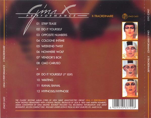 Gina X Performance - XTraordinaire - Cd