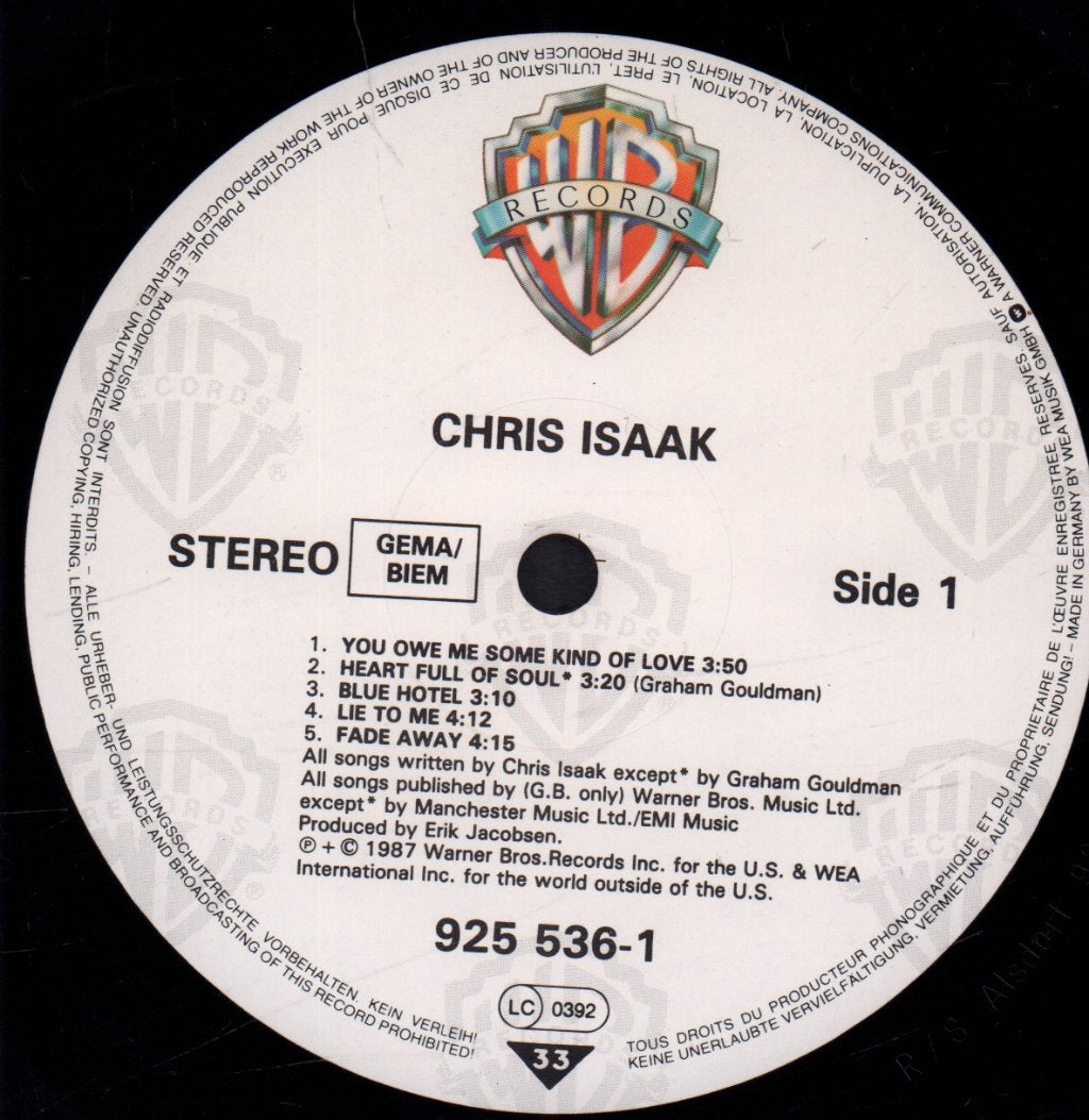 Chris Isaak - Chris Isaak - Lp