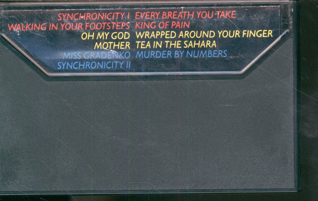 Police - Synchronicity - Cassette